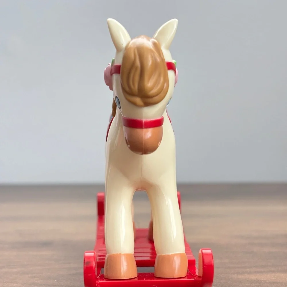 AMERICAN GIRL Bitty Baby Doll Toy ROCKING HORSE Evergreen Holiday Christmas 2007